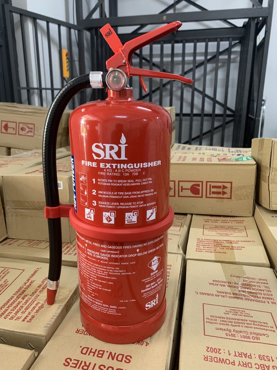 Bình chữa cháy SRI Malaysia