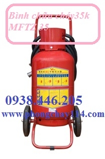 Bình chữa cháy xe đẩy BC MFTZ35 - 35kg