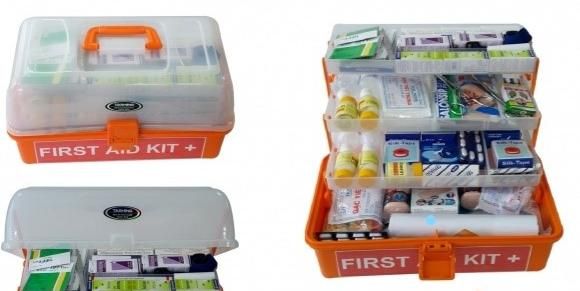 Bộ sơ cứu hộp First aid kit 4 tầng
